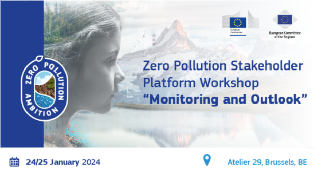 Poster for Zero Pollution Monitoring and Outlook Event