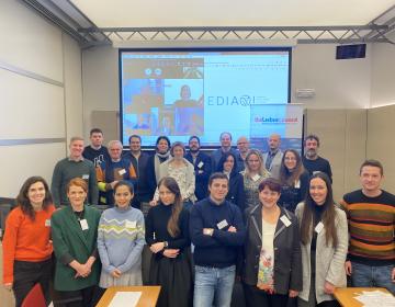 Picture of the EDIAQI partners in the kick off meeting