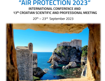 Air Protection 2023 Conference Flyer. The event will be held between the 20-23rd of September in Dubrovnik, Croatia. 
