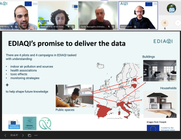 Mario Lovric's presentation at the inaugural EDIAQI project webinar