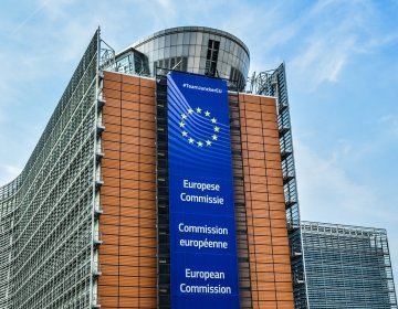 View of the Berlaymont in Brussels