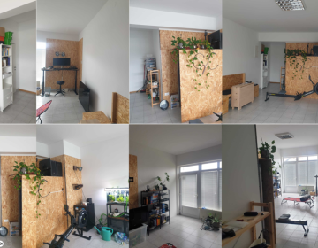 Photos of Indoor Setting and Equipment for Collocation Study