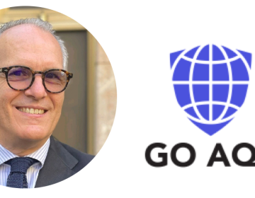 Image of Gaetano Settimo and the GO AQS Logo